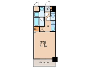 エグゼ大阪ドームⅡ(703)の物件間取画像